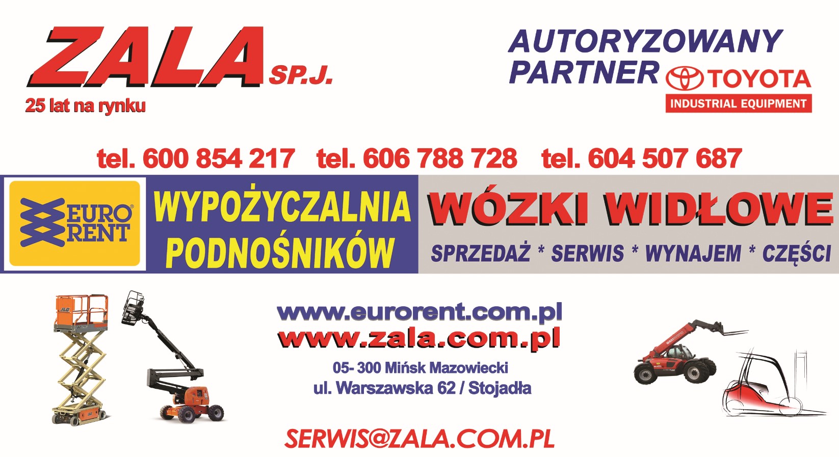 Euro Rent Spółka z o.o. - części do wózków widłowych MIŃSK MAZOWIECKI części do wózków widłowych MIŃSK MAZOWIECKI